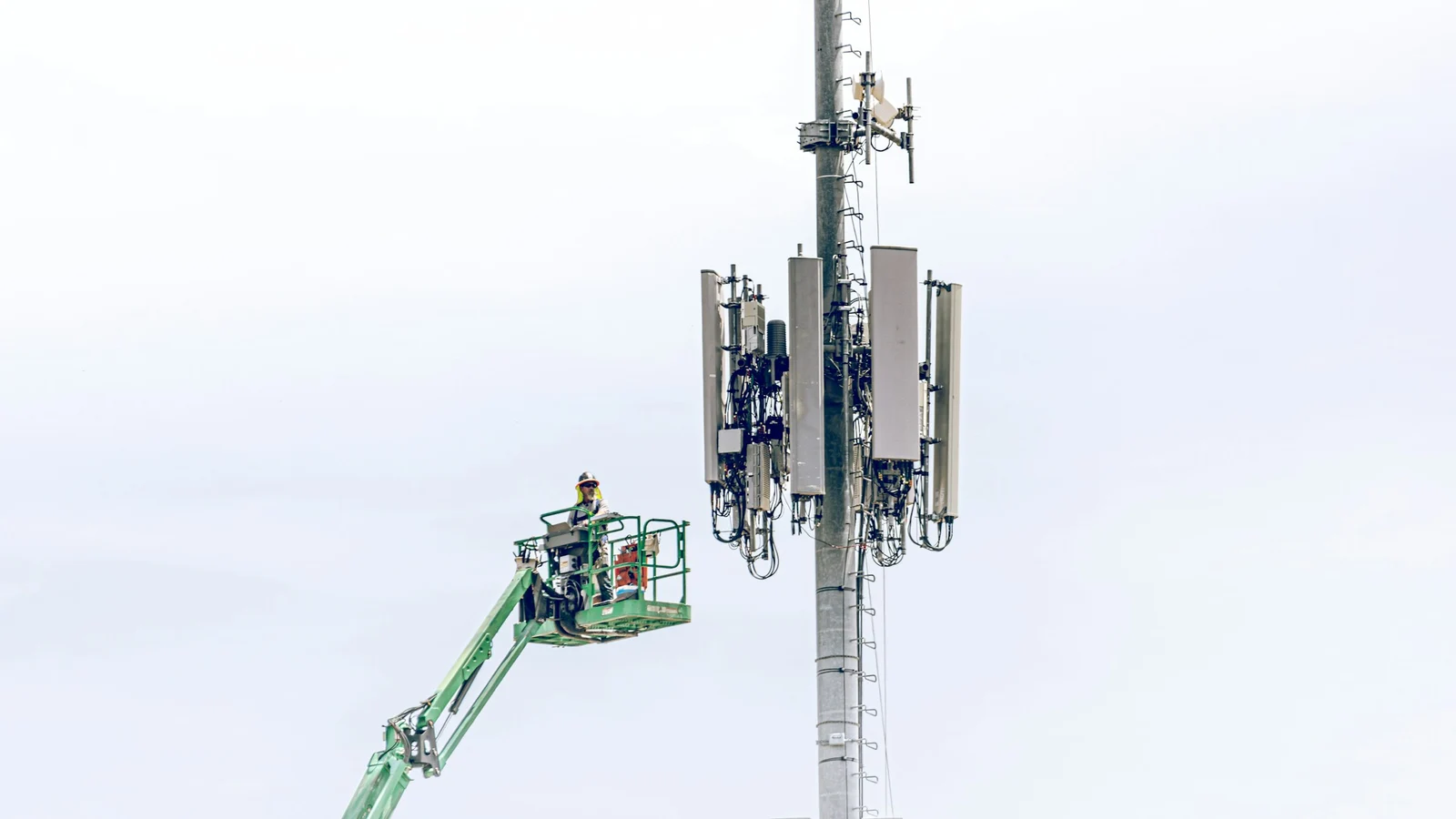 通信キャリアの需要予測とシナリオ設計の条件を関係者が確認する実務場面の実写