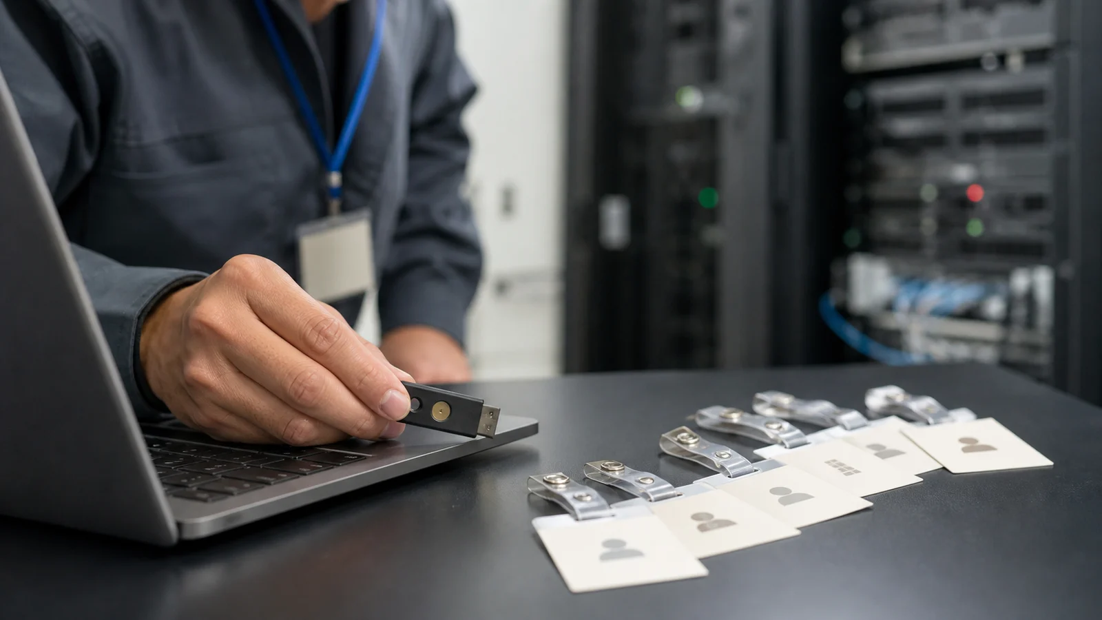 AIエージェントへ短時間だけ使える資格情報を発行する運用環境。