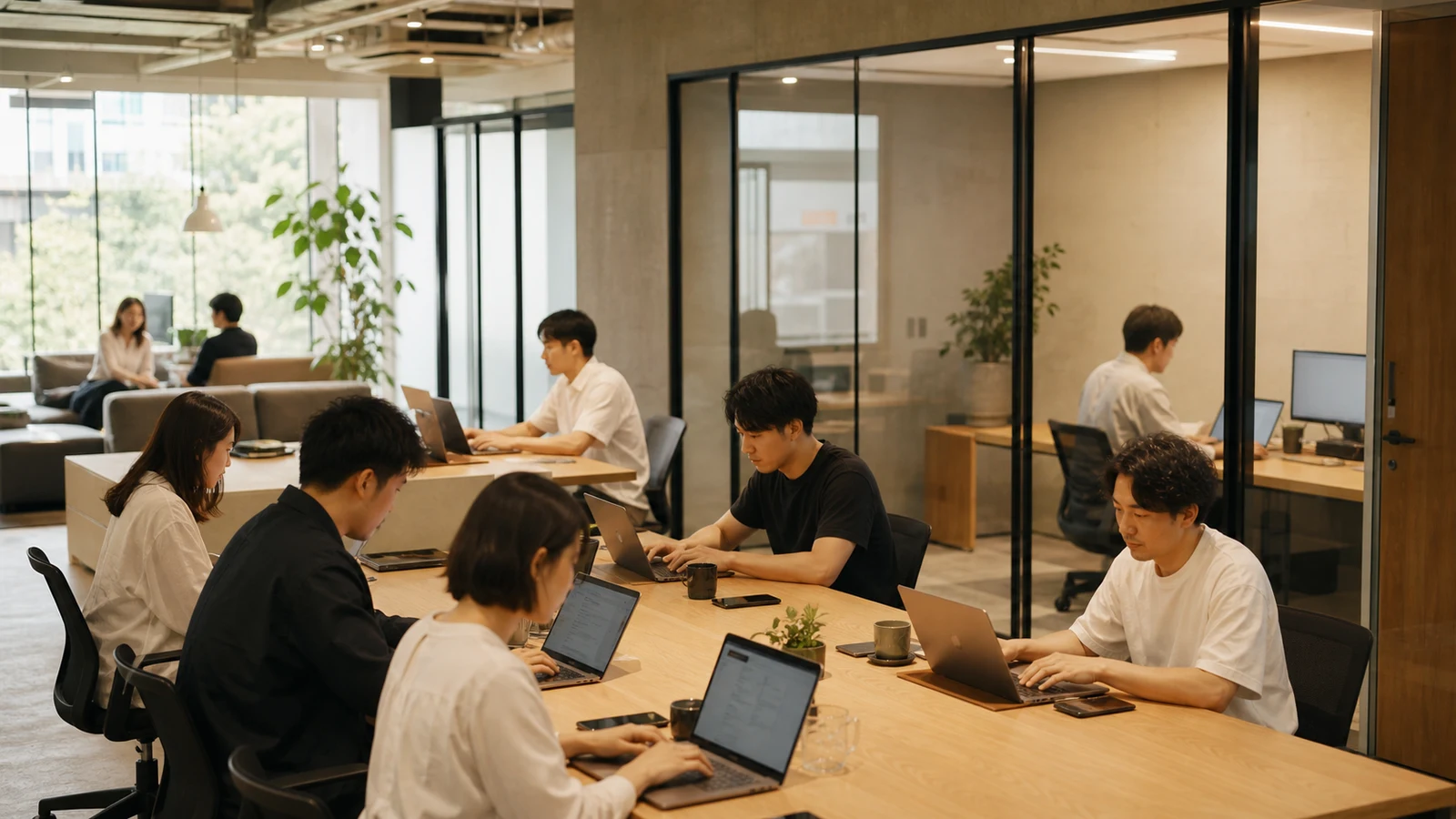 シェアオフィスと賃貸オフィスは3年でどちらが得？人数変動・登記・退去費まで比較