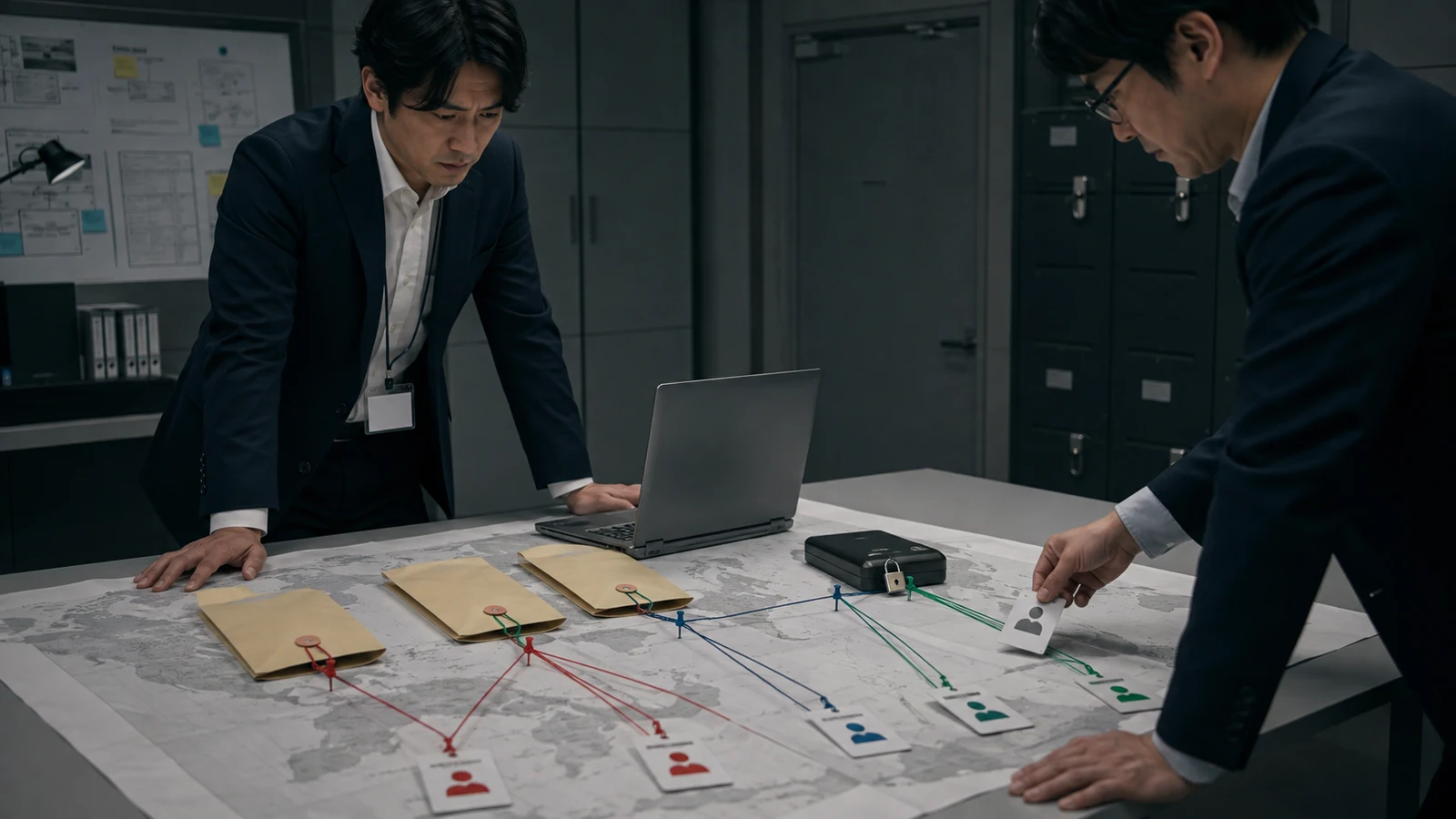 開発会社、再委託先、クラウド環境ごとにソースコードと個人情報へのアクセス経路を確認する担当者。