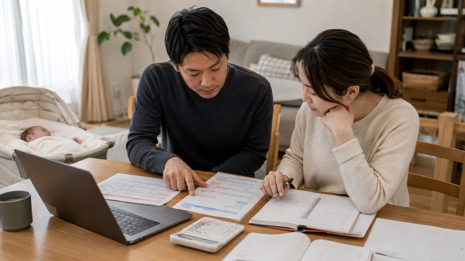 出生後休業支援給付と育児時短就業給付、手取りはいつ入る？2026年の勤務・申請設計