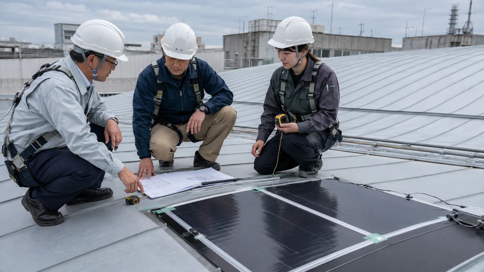 ペロブスカイト太陽電池は今導入すべき？軽さ・耐久性・保証・回収を実証条件で判断