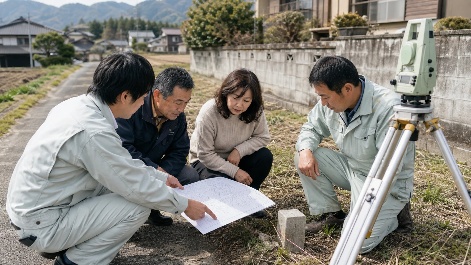 隣の土地所有者が返事をしないと境界が決まる？地籍調査のみなし確認を整理